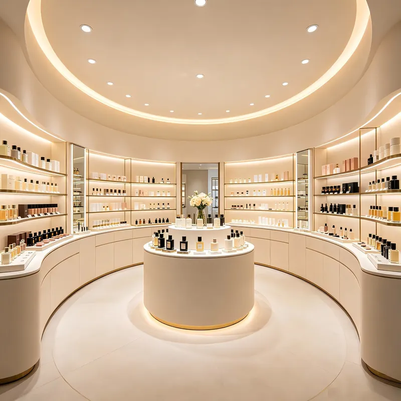 Vitrines d'exposition pour hui - Perfume In Fragrance Shop avis et prix