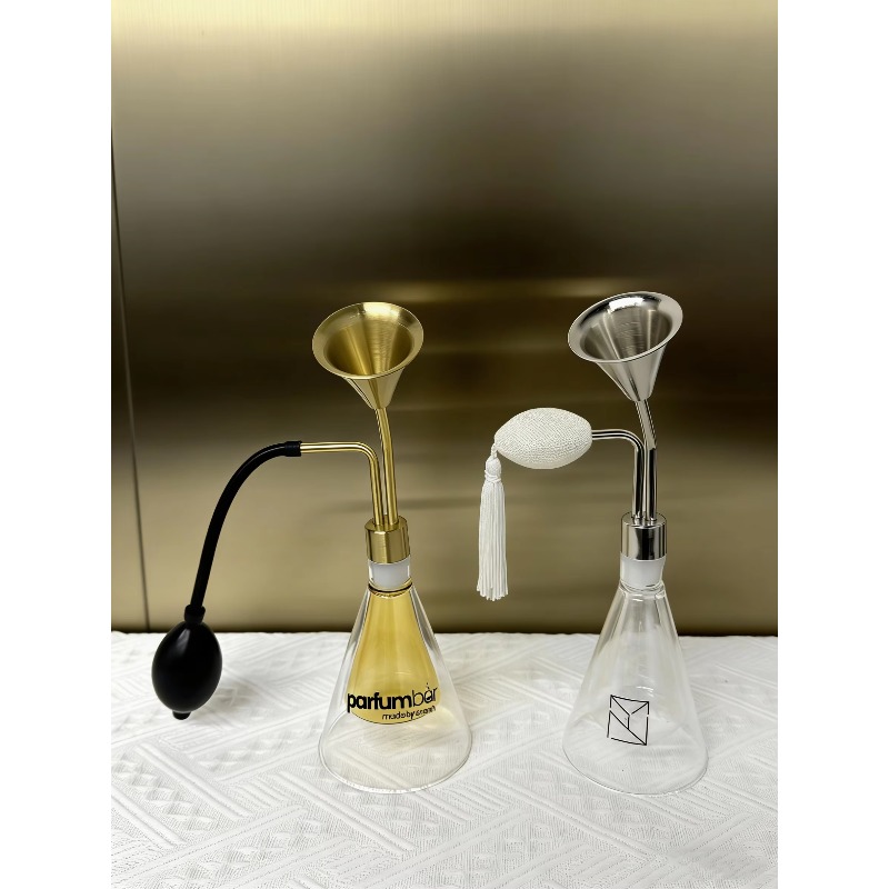 Flacon testeur en verre Golden - Perfume In Fragrance Shop avis et prix